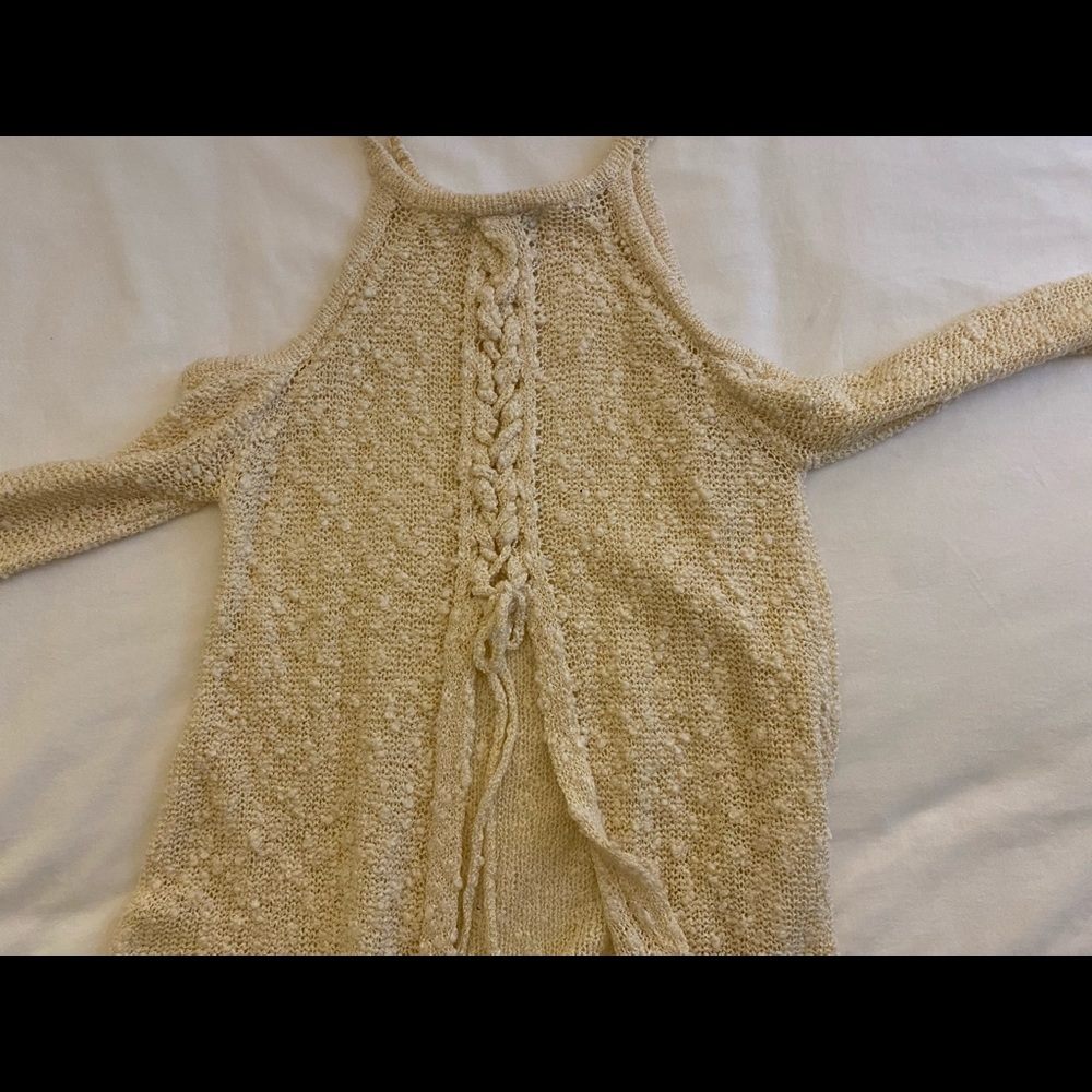 Off the shoulder sweater